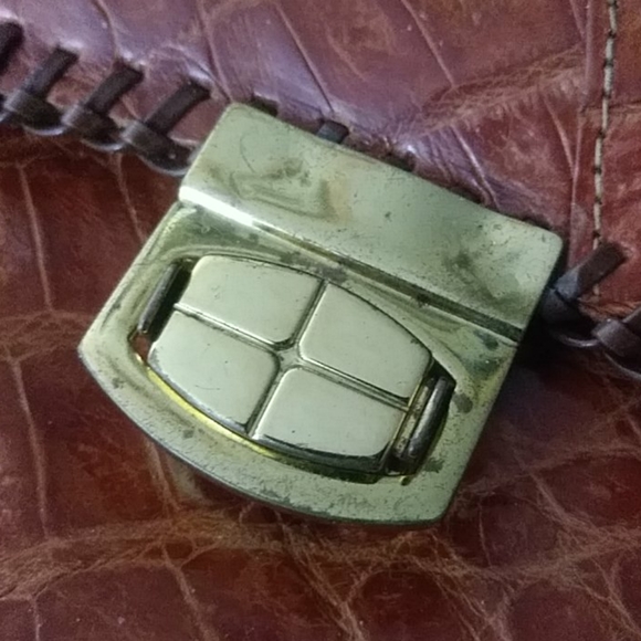 Vintage Alligator Purse - Picture 4 of 9